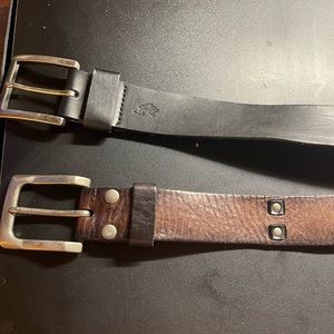 Two Women’s Belts. Both 45 Inches Long (B9)